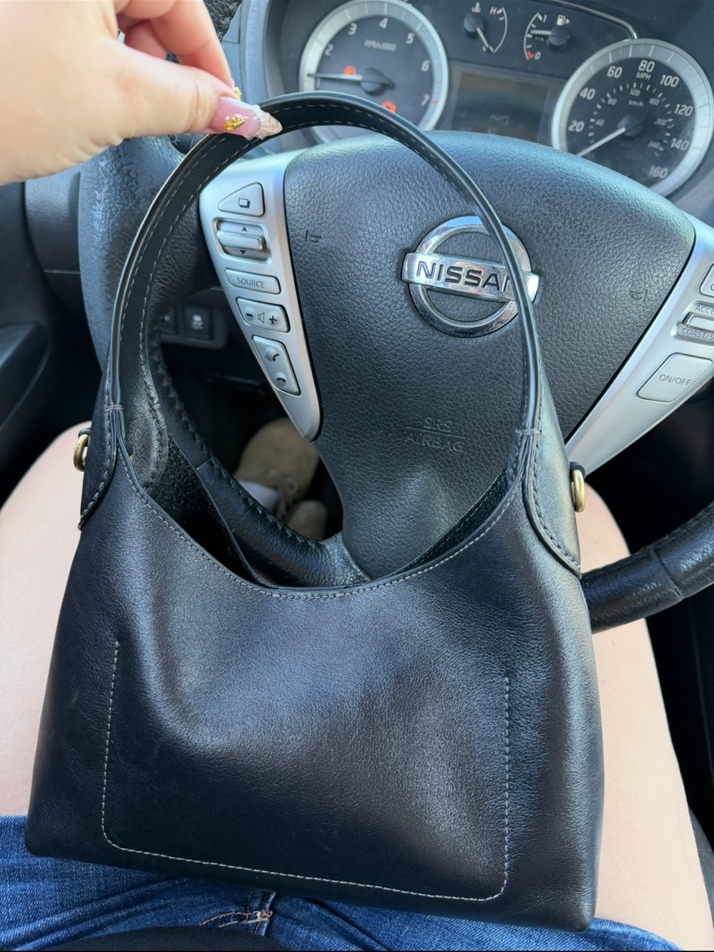 Brooklyn 23 Coach Black Leather Mini Shoulder Bag - Picture 2 of 4